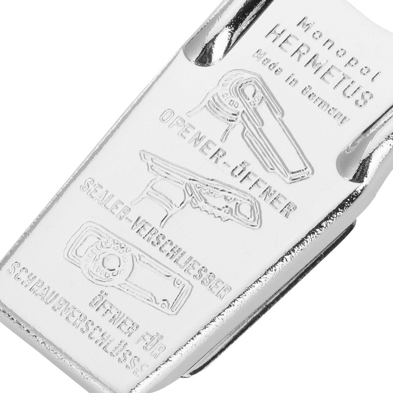 Westmark 3-in-1 Monopol Edition Steel Rubber Hermetus Silver Red Bottle
