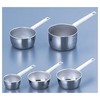Wakayashi Industries BKI5401 W Measuring Cup, 0.9 fl oz (25 cc), 18-0 Stainless Steel, Japan
