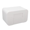Toilet Paper Roll Box Cover Waterproof Punch Free Prevent Corrosion