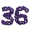 36 Pcs Solid Hair Scrunchies - Purple