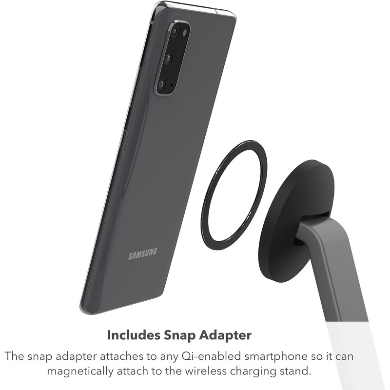 Mophie Snap+ 2-in-1Charge Stand & Pad - 15w Wireless Charger