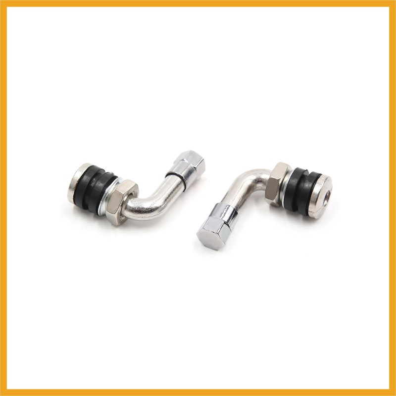 Partuto 4 Pcs 110 Degree Angle Anti-Leakage Tubeless Tire Valve