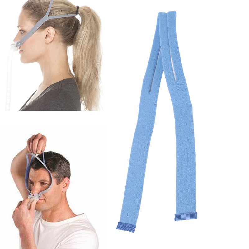 Nasal Pillow Headgear Strap Breathing Machine Mask Head Harness Replacement