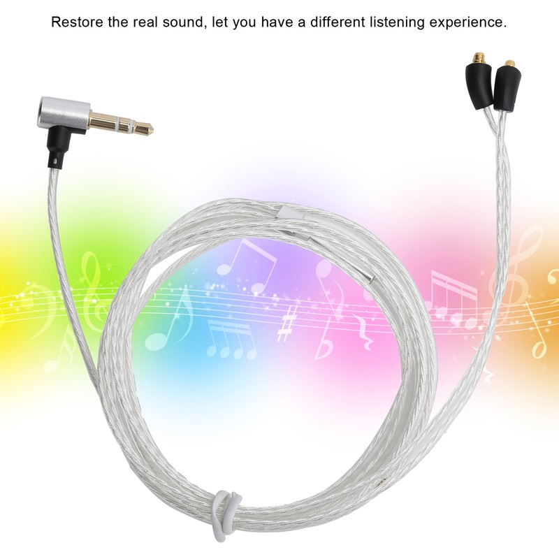 Headphone Cable Audio Cable Cord Replacement 3.5mm Jack Fit for