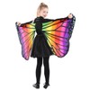 Seasons Kids Butterfly Cape Wings, One Size,Rainbow, W10351