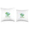 Birdie Squad Love Golf Throw Pillow, 16x16, Multicolor