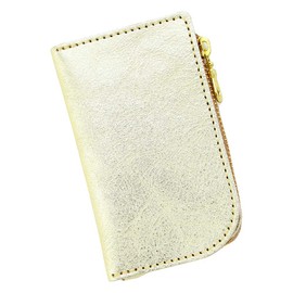 Agility affa Bell Key Case, Coin Case, Integrated, Gold, Silver, Genuine Leather, Stylish, gold