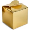 100-Pack Gold Foil Party Favour Gift Boxes, 6 x 6