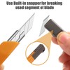Mulwark 11PC Box Cutter Retractable Utility Knife Set - Heavy