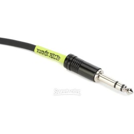 Ernie Ball P06422 1/4-inch TRS Male to 3.5mm TRS Female Headphone Extension