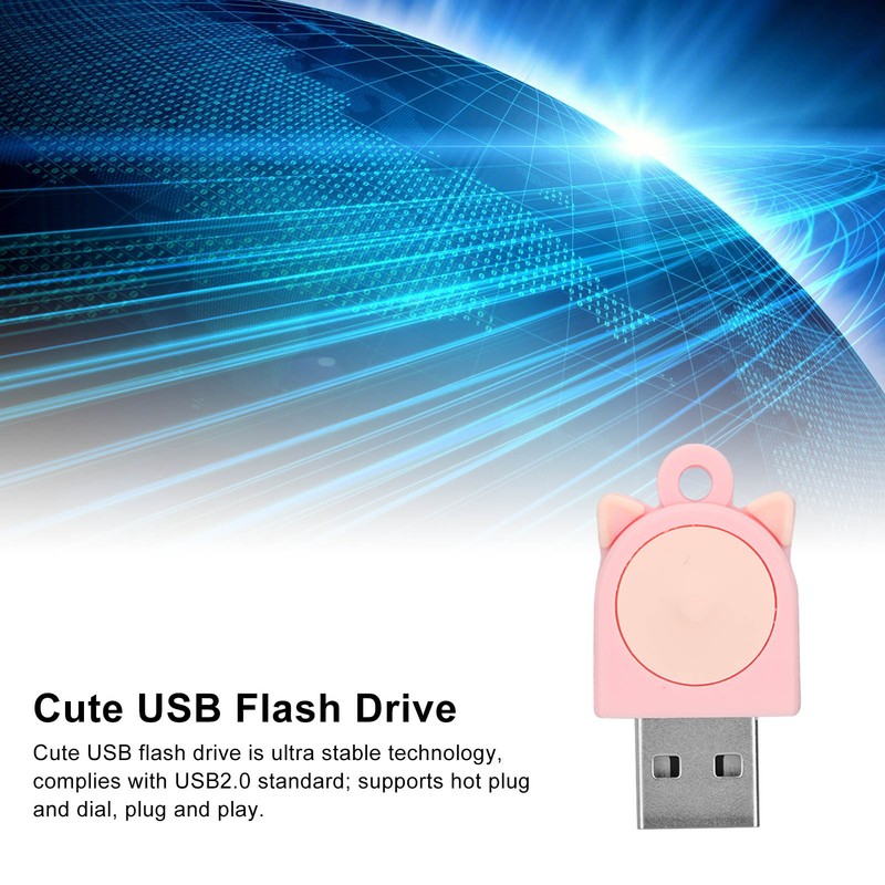 Cat Ear U Disk Mini Cute Gifts Innovative Cartoon USB2.0