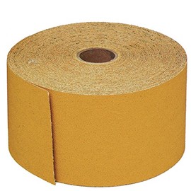 Excella Gold 82-203-180 180 Grit 2-3/4" PSA Sheet Roll Sandpaper - 25/YDS