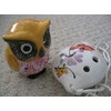 Ocarina Combo Offer: One Ceramic Owl Pattern Ocarina & 6