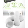 DEKAROX 6 m PVC Exhaust Hose Diameter 100/102 mm Flexible