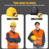 Yongkist Rechargeable Mining Headlamp with 7 LEDs, Explosion-Proof Cap Light