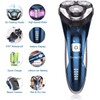 SweetLF SWS7105 Elektrorasierer für Herren, trocken und nass, wiederaufladbar, mit