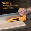 POWERTEC Tandem Featherboard and L-Push Stick Fits Table Saw, Router