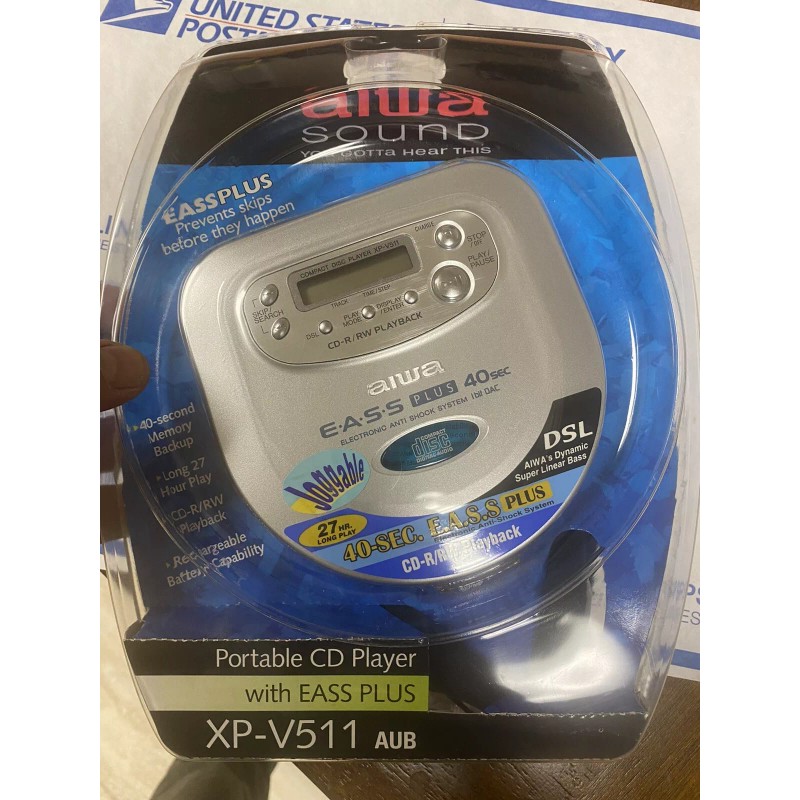 Aiwa XP-V511 Portable CD Player EASS - BRAND NEW SEALED