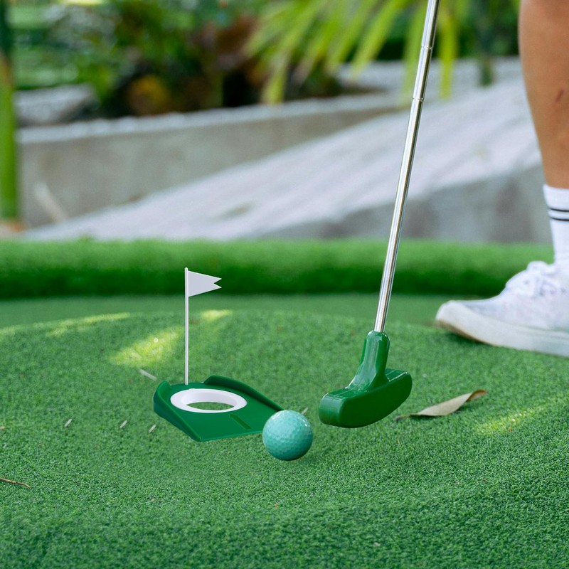 Tabanzhe Golf Practice Putting Mat-Portable Indoor and Outdoor Golf Putting