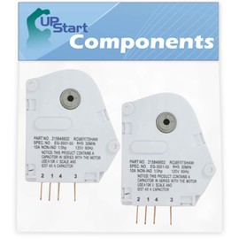 2-Pack 215846602 Defrost Timer Replacement for Frigidaire MRT18NRED3 Refrigerator - Compatible with 215846602 Refrigerator Defrost Timer - UpStart Components Brand