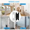 Modurio Door Strike Plate - 10 Pack Stainless Internal Door