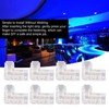 8Pcs 2 Pin 5mm COB LED Strip Light Connectors L