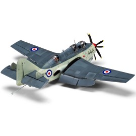 Airfix DCD Level 4 Model Kit 1/48 Plastic Fairey Gannet AS.1/AS.4 Aircraft with 3 Scheme Options for Aircraft Enthusiasts