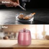 QUARKZMAN Ashtray with Lid, Stainless Steel Windproof Ashtray for Home,