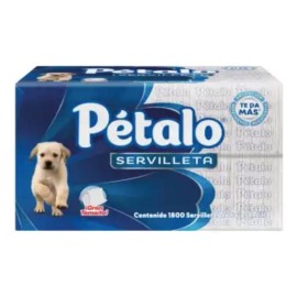 Pétalo Servilletas Pétalo Hoja Sencilla 4 Paquetes Con 450 Pzas Osh