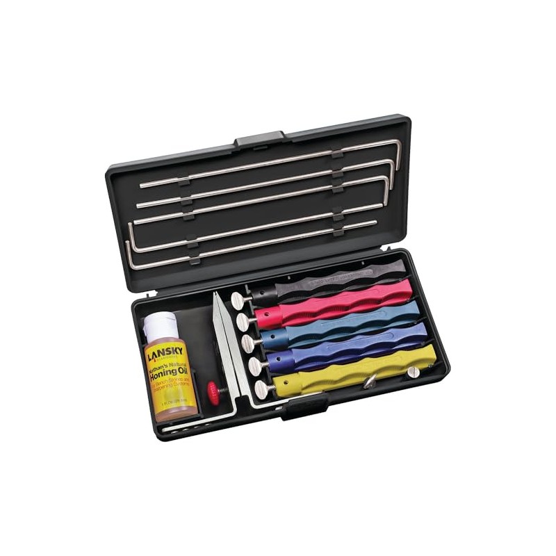 Lansky Deluxe 5-Stone Sharpening System