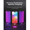 GIGIKISS 16 Pro Max Screen Privacy Purple Screen Protector