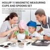 Magnetic Measuring Cups and Spoons Set-Heavy Duty 304 Stainless Steel，Double