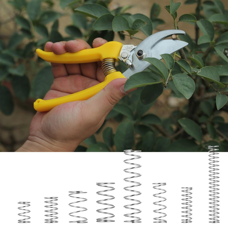 210 Pcs Compression Springs Assortment Kit, Assorted Tension Springs &