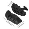 Frediuo 2Pcs Weight Lifting Grips Hand Protector Fingerless Barbell Bar