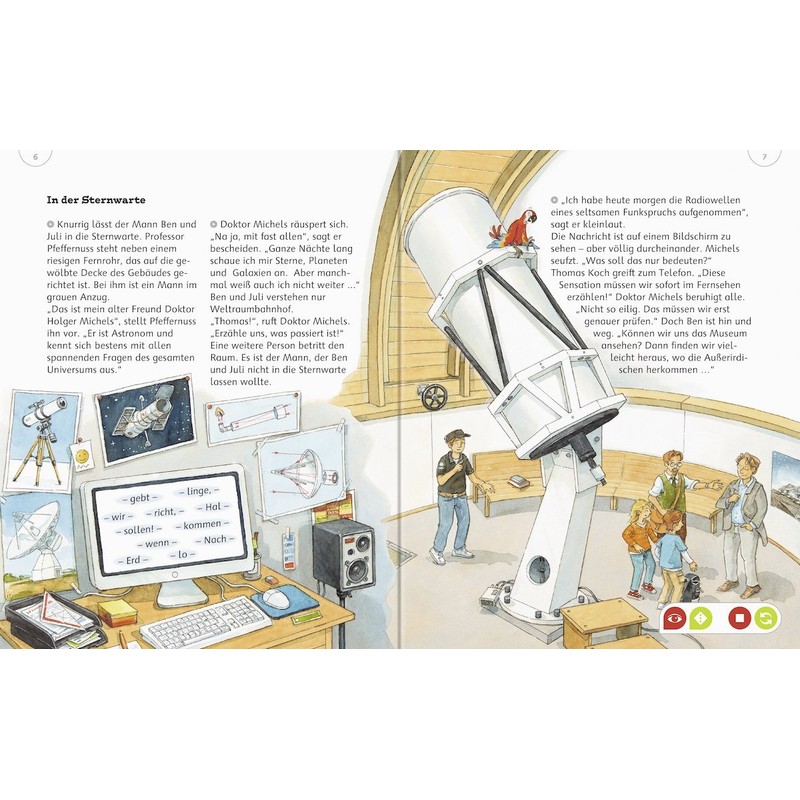 Ravensburger tiptoi® Book Expedition Wissen: Space + Child Planet Poster