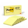 3M Post-it notas rayadas amarillo canario de 7.62cm x 7.62