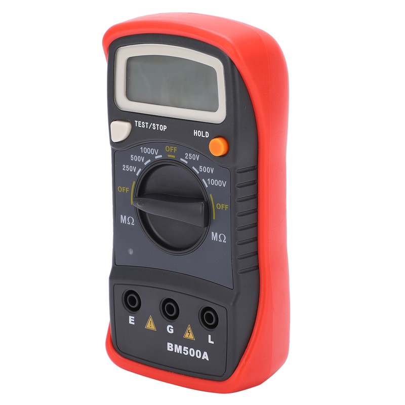 BM500A 1000V LCD Resistance Tester Digital Insulation Resistance Meter Megohm