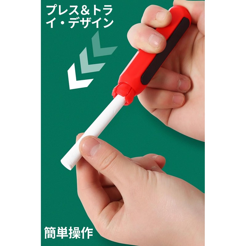 Chalk Holder - Chalk Extender with Magnetic, Keeps Hands Mess