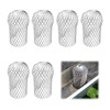 LNGJIN Pack of 6 Downpipe Protection, Gutter Protection, Aluminium Gutter