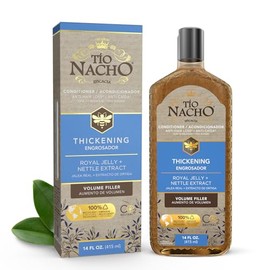 Tio Nacho Acondicionador de relleno de volumen espesante antiprdida de cabello con jalea real, 14 onzas                                               