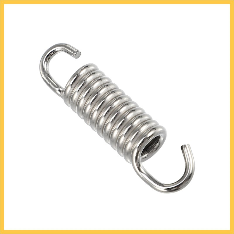 BULLSPANN Motorcycle Universal Exhaust Pipe Spring 43 mm Stainless Steel