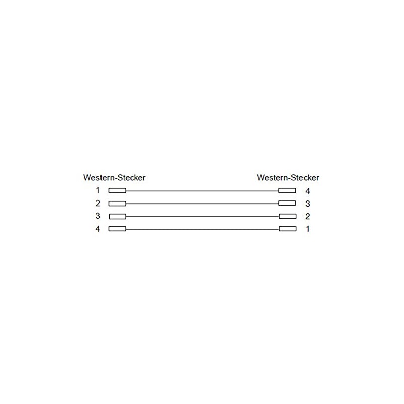 shiverpeaks BASIC-S câble téléphonique fiche mâle RJ10 -