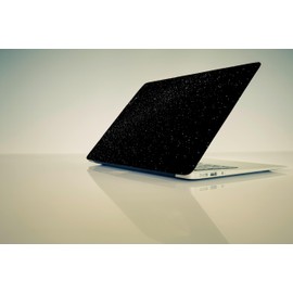 Pixel Pear Laptop Skin with Milkway Galaxy Space Dark Night Design - Universal Vinyl Sticker Decal, Fits 13-15.6" Laptops
