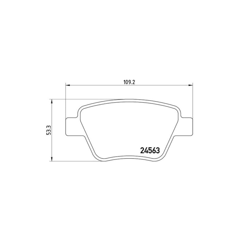 BREMBO P 85 114X Brake Pads