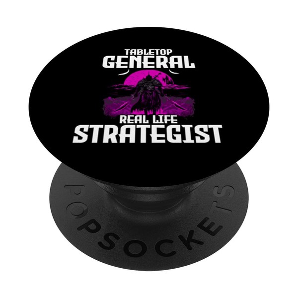 Tabletop General Real Life Strategist PopSockets with Interchangeable PopGrip