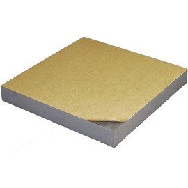 NSI® Pre Cut EVA Closed Cell Foam Blocks Outfitting with 3M® Pressure Sensitive Adhesive (PSA) Gray (12"x12"x3/4")