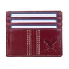 Mala Leather Edgbaston Cricket Ball Soft Leather RFID Card Holder