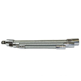 3pc Mixed Drive Flexible Flexi Socket Extesion Bar Adapter Set 1/4 3/8 + 1/2