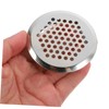 NOLITOY 20pcs Round Stainless Steel Air Vents for Cabinets and