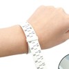 Bracelet size measurement, wrist circumference measuring tape, inch measuring tool, ankle / 팔찌 사이즈 측정 손목 둘레 전용 줄자 치수 인치 측정기 발목